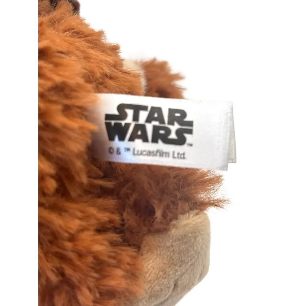 Cosbi Hot Toys Star Wars Ewok Plush Keychain, Bag Charm -RABIN, Open Box, New
